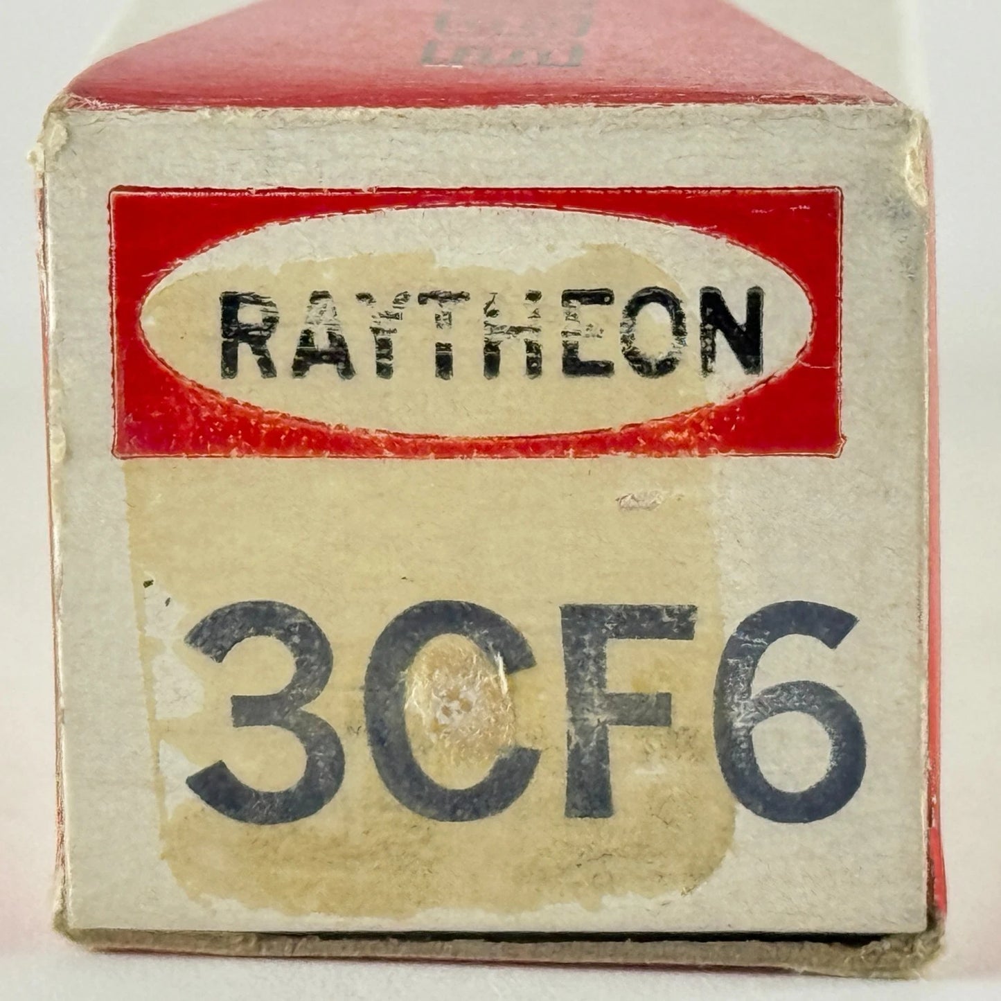 (1) Tested Raytheon 3CF6 Tube with Box Date Code S14 Japan Pentode Tube