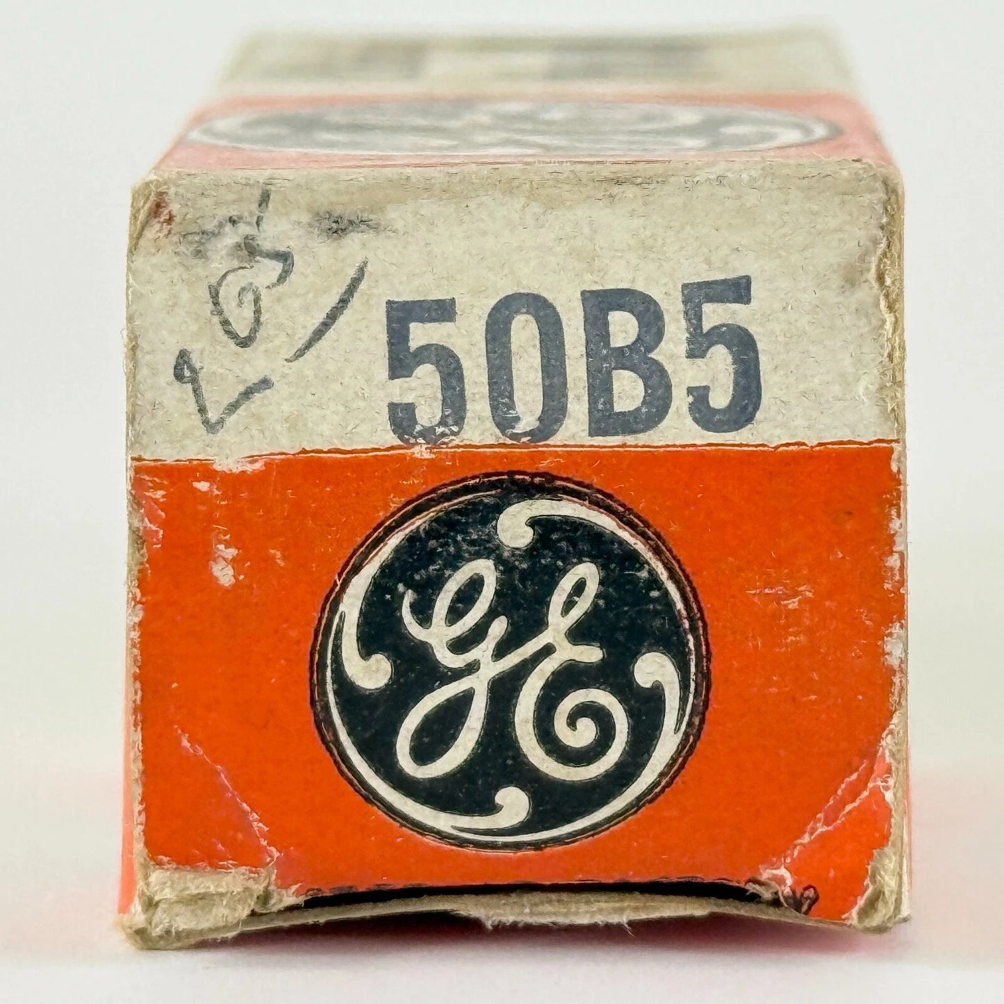 (1) Tested Strong GE 50B5 Tube with Box Date Code 60-52 Beam Power Vacuum Tube