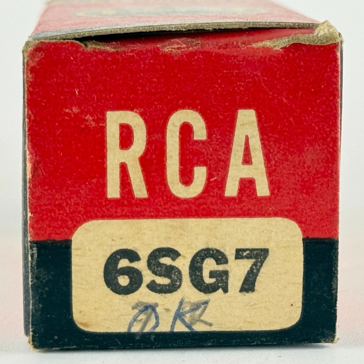 (1) Tested 1959 RCA 6SG7 Tube with Box Date Code 952 RCA 6SG7 Pentode Tube