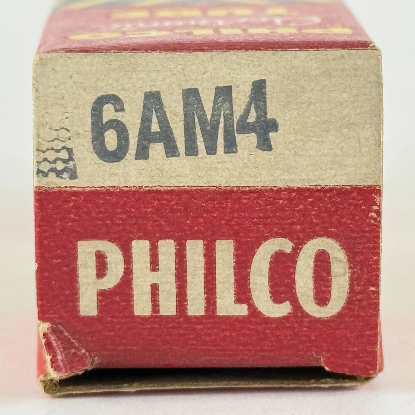 (1) Tested Philco 6AM4 Tube with Box Date Code EXT Triode Vacuum Tube