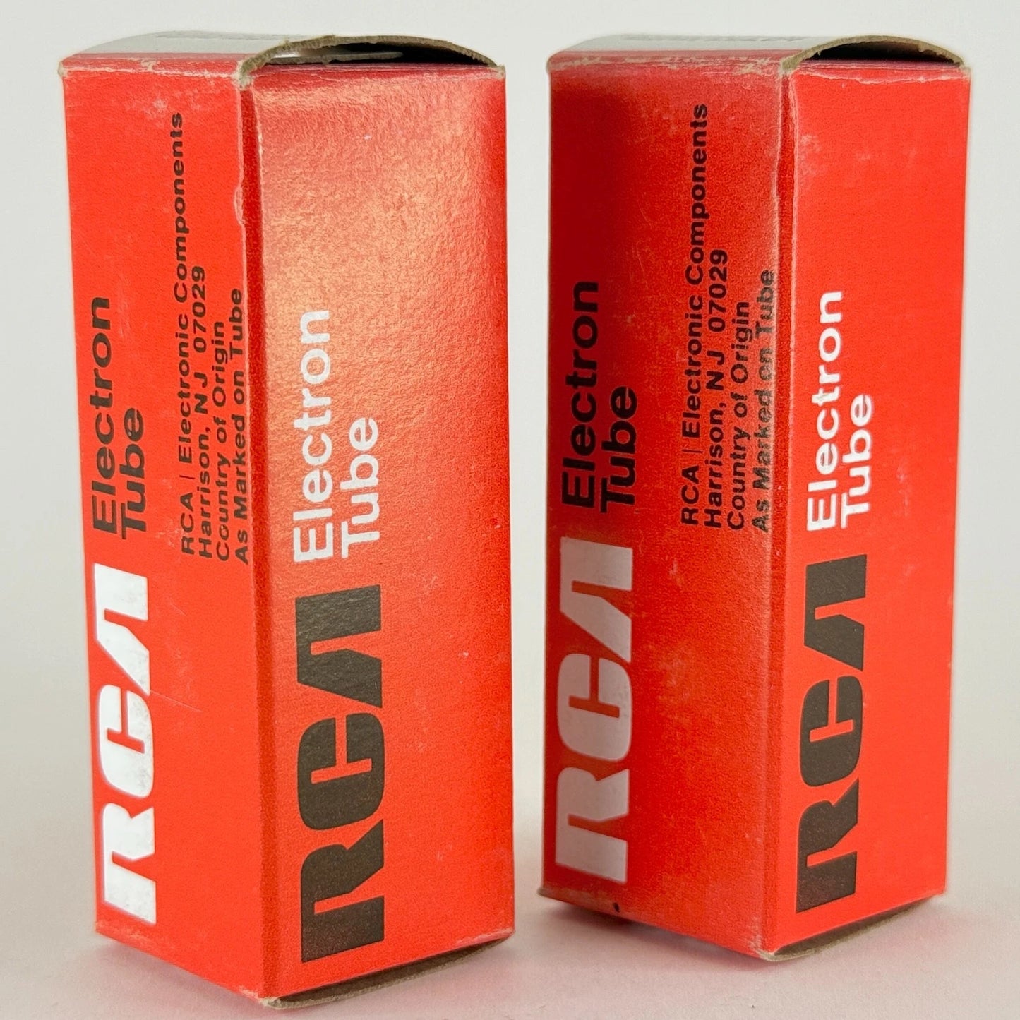 Tested Matched Pair RCA 6DX8/ECL84 Tubes with Boxes Codes EP 6DX8 Tubes ECL84