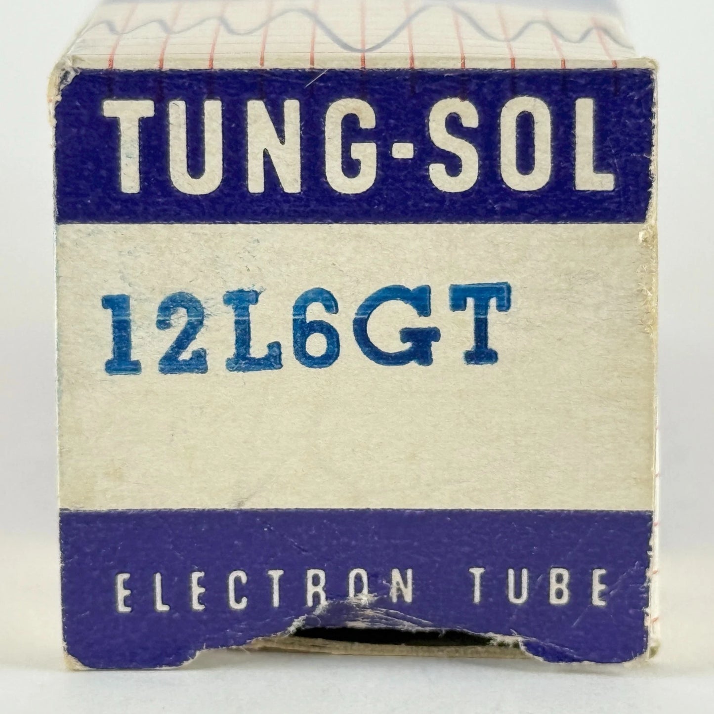 (1) Tested 1957 Tung Sol 12L6GT Tube with Box Code 730-3 12L6 GT Pentode Tube