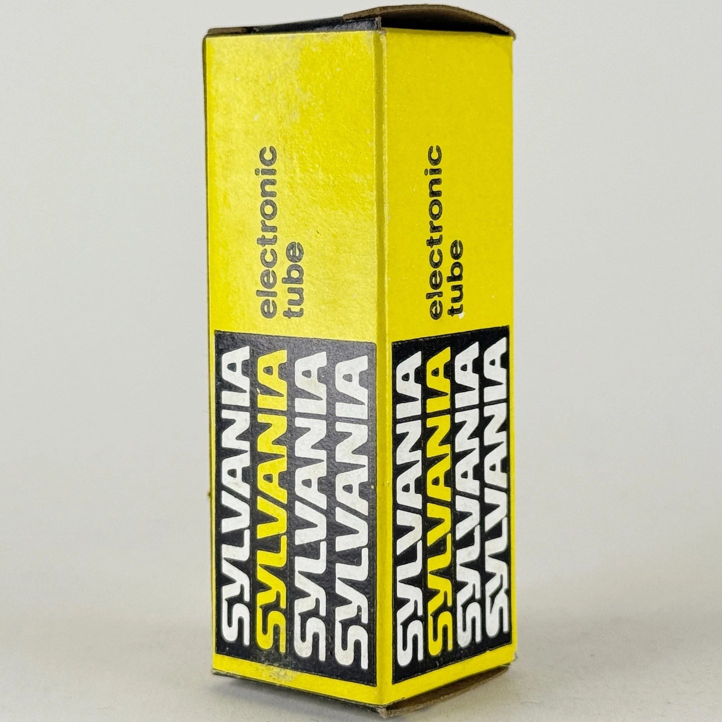 (1) Tested Sylvania 6CU5 with Box Date Code DED hh Black Plate Power Pentode