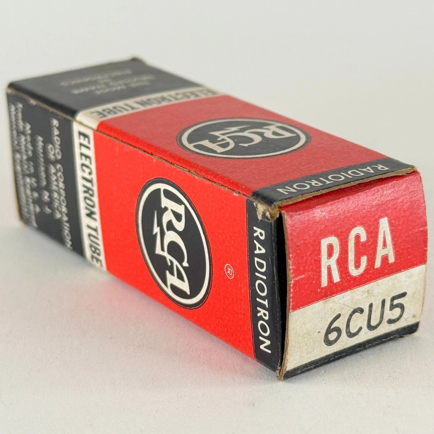 (1) Tested RCA 6CU5 with Box Date Code NF Black Plate Beam Power Pentode Tube