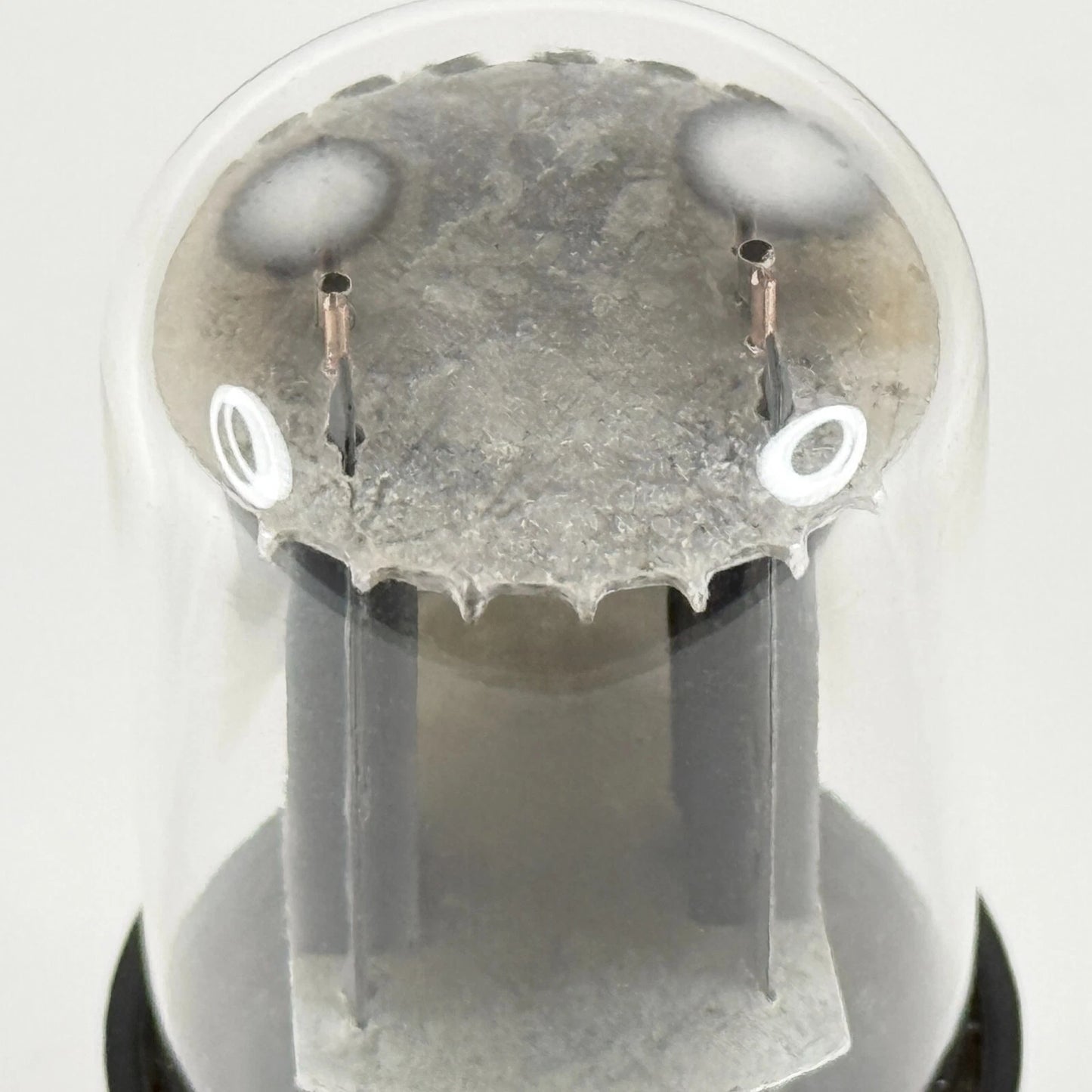 (1) Tested Balanced GE 6SN7GTA Tube Gray Plates Side Getter Code 2-52 6SN7 GTA