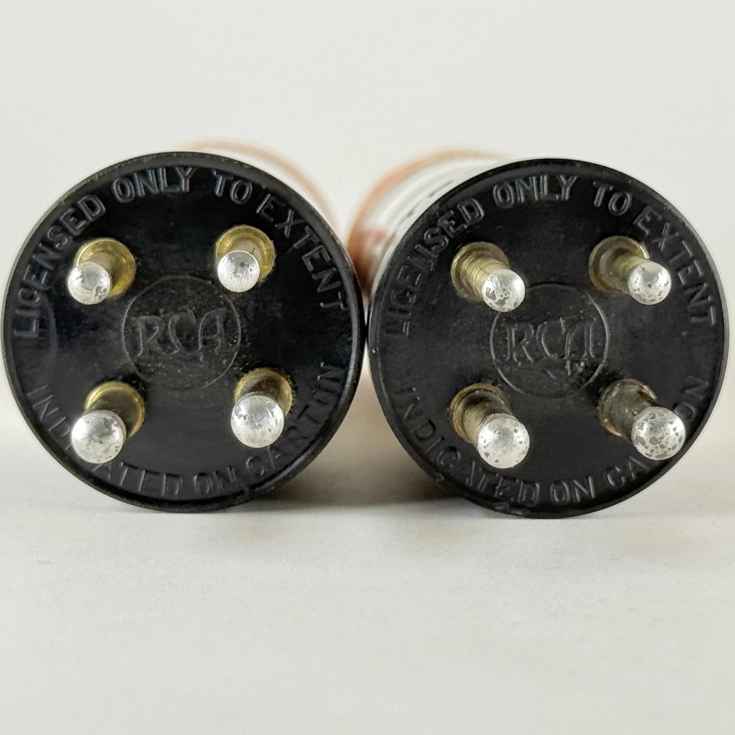 Tested Matched Balanced Pair RCA Radiotron UX-120 Tubes Type 20 UX 120 Tubes (a)