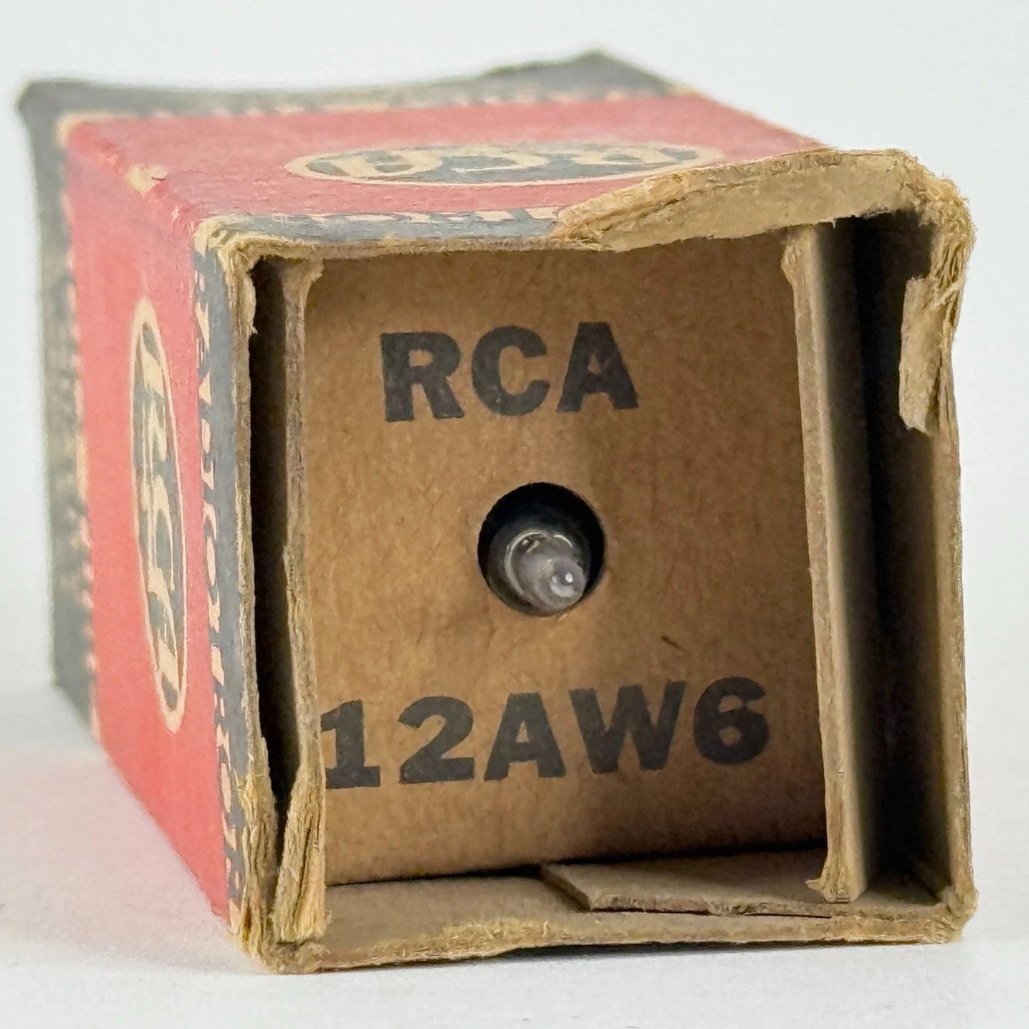 (1) Tested RCA 12AW6 Tube with Box Date Code 822 Sharp Cutoff Pentode Tube