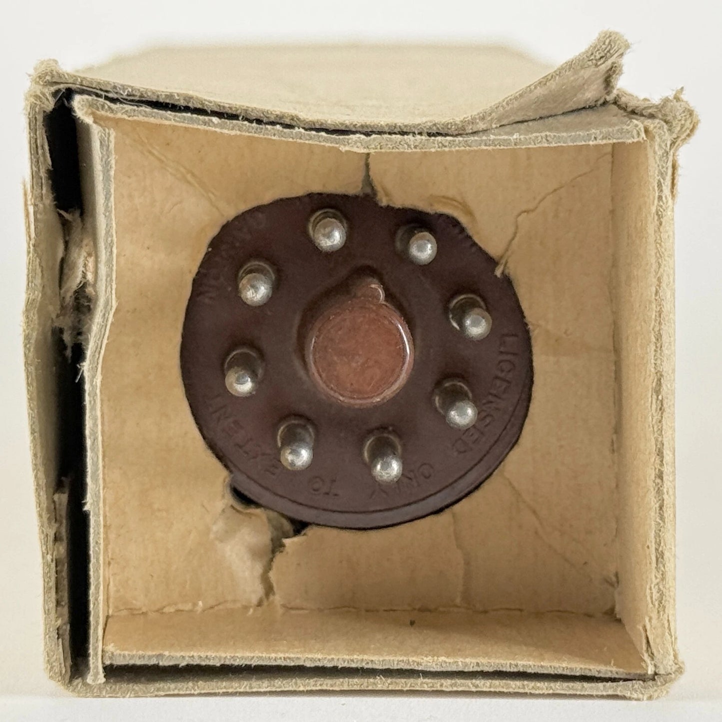 (1) Tested Western Electric Hytron VT-137 Tube Type 1626 Tube Mil-Spec with Box