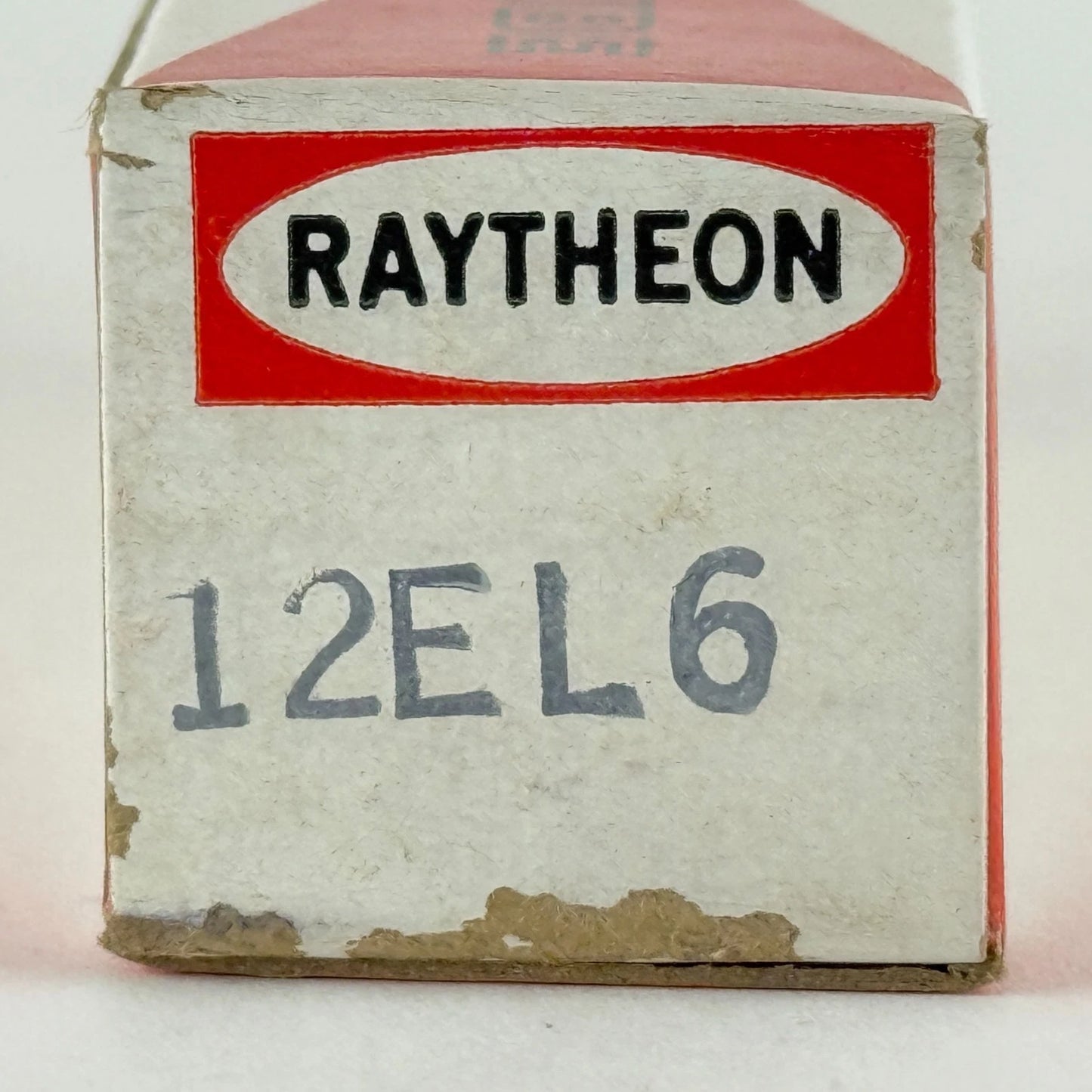 (1) Tested Raytheon 12EL6 Tube with Box Code IO4 Dual Diode High Mu Triode (a)