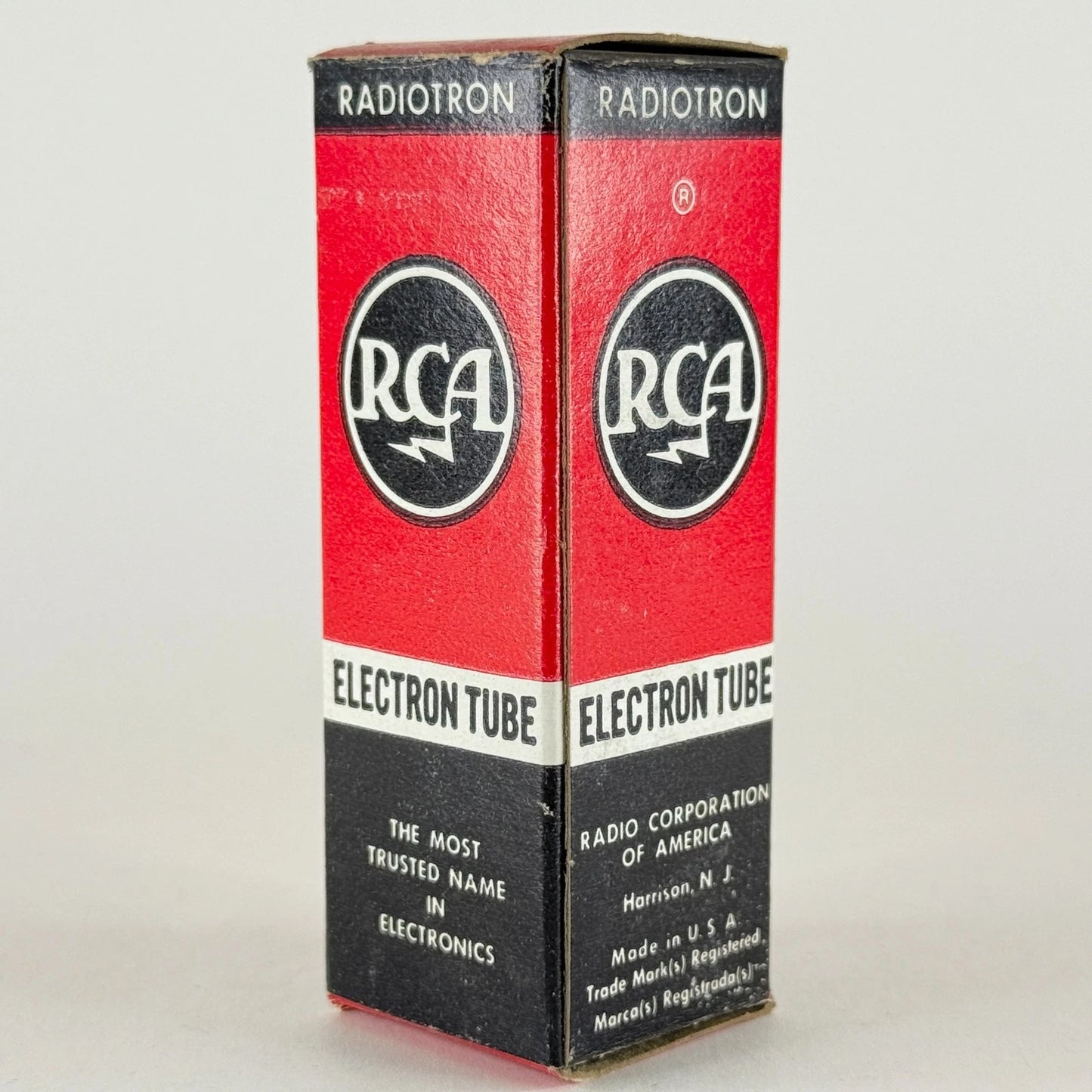 (1) Tested RCA 12EA6 Tube with Box Date Code NM Silver Plate Pentode Tube (c)