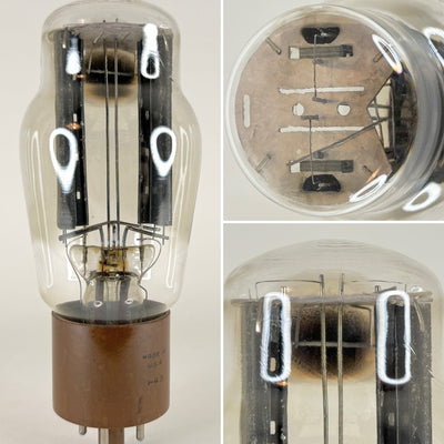 (1) Tested Very Rare Top Side Getter RCA 5R4GY Tube with Pac Man Mica Code 1-43 (a)