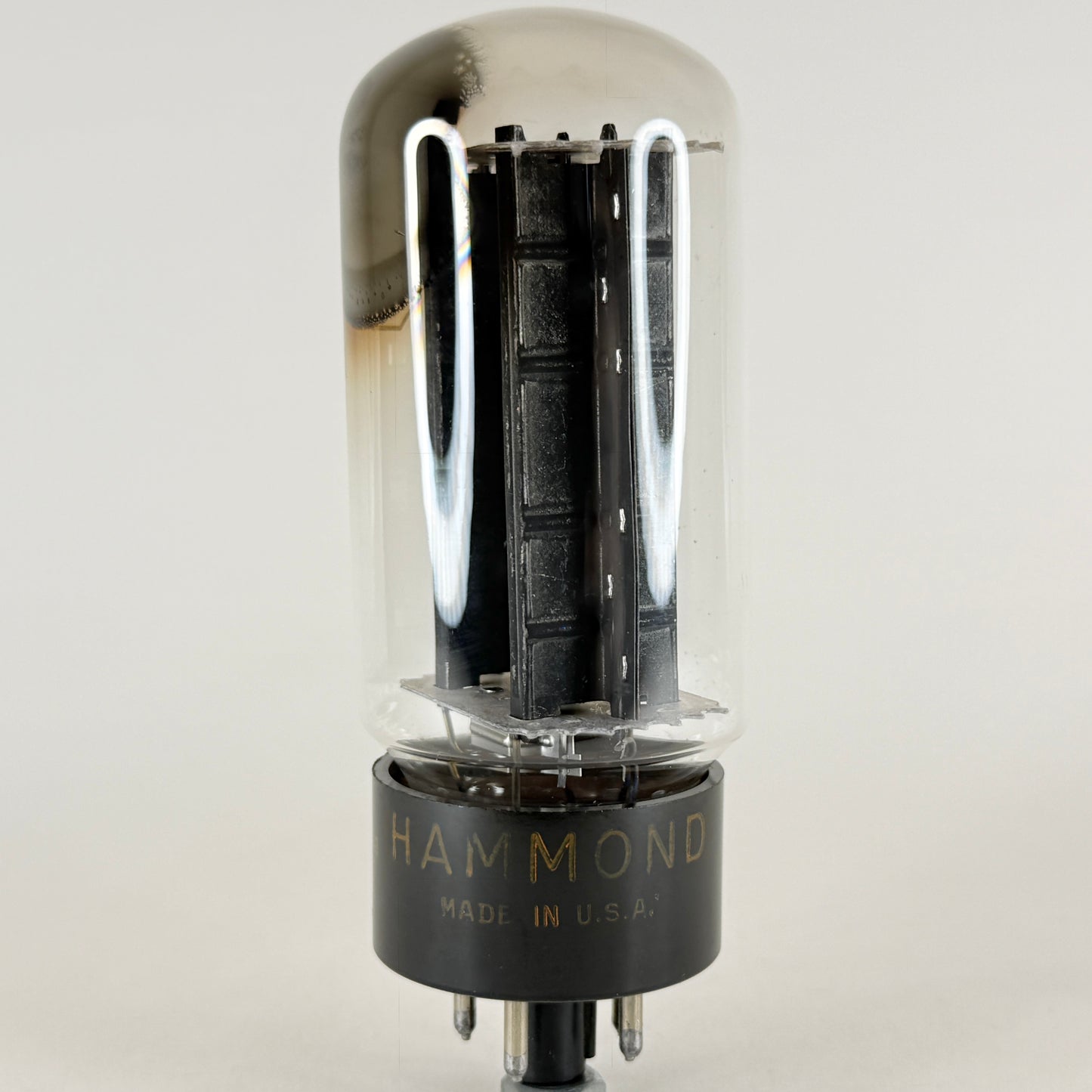 (1) Tested Hammond 5U4GB Tube Black Plate Top D Getter Code 59-48 RCA EIA 5U4 GB