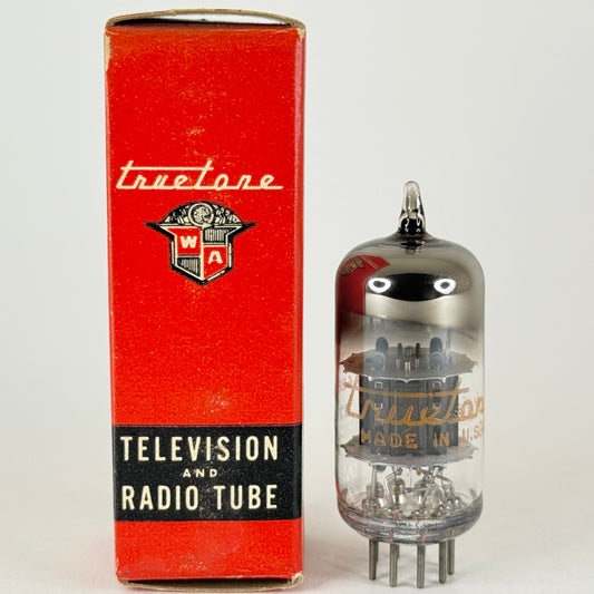 (1) Tested Truetone 6BK7B Tube and Box Code 6213 6BK7 B Twin Triode Tube (a)