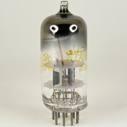 (1) Tested Truetone 6BK7A Tube with Box Code 5743 6BK7 A Twin Triode Tube