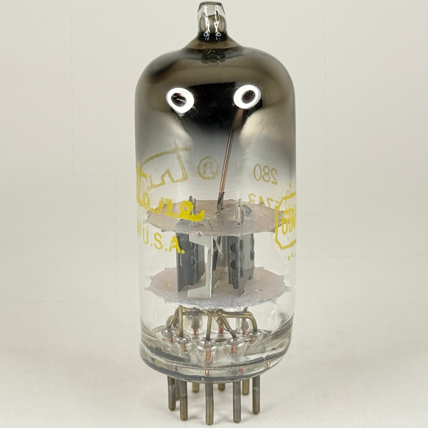 (1) Tested Truetone 6BK7A Tube with Box Code 5743 6BK7 A Twin Triode Tube
