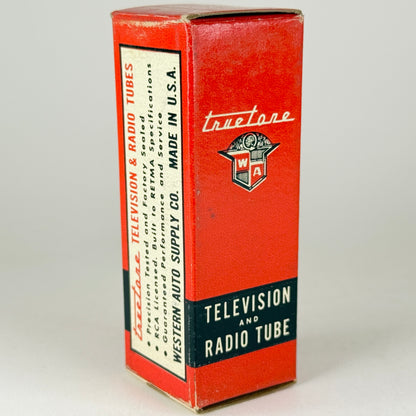 (1) Tested Truetone 6BK7A Tube with Box Code 5743 6BK7 A Twin Triode Tube