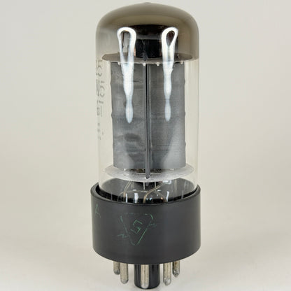 (1) Tested Very Strong Sylvania 25AV5GT Tube Beam Pentode Tube Gray Plates (a)