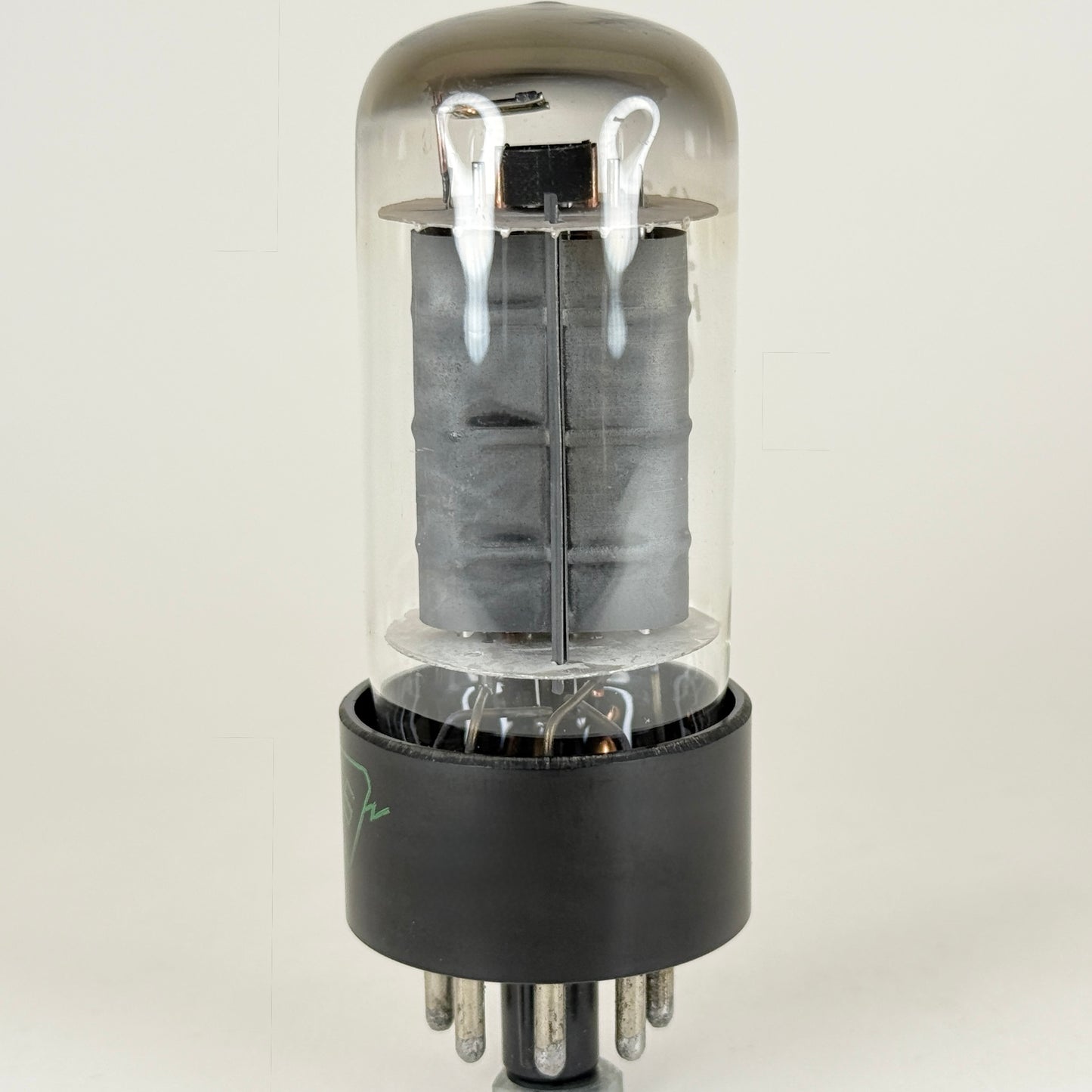 (1) Tested Very Strong Sylvania 25AV5GT Tube Gray Plates Beam Pentode Tube (b)
