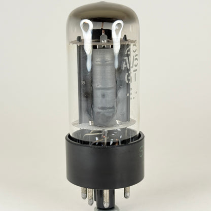 (1) Tested Very Strong Sylvania 25AV5GT Tube Gray Plates Beam Pentode Tube (b)