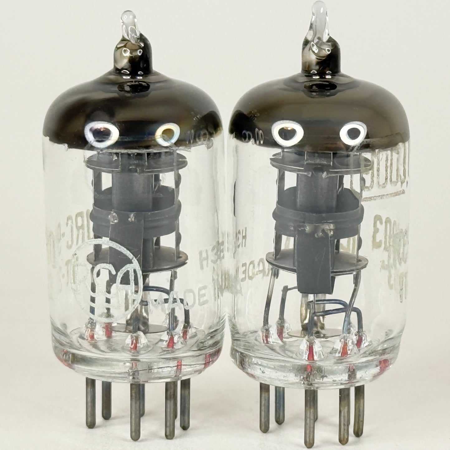 Tested Matched Pair 1944 RCA JRC 9003 Tubes VT-203 and Boxes Codes H3E (a)