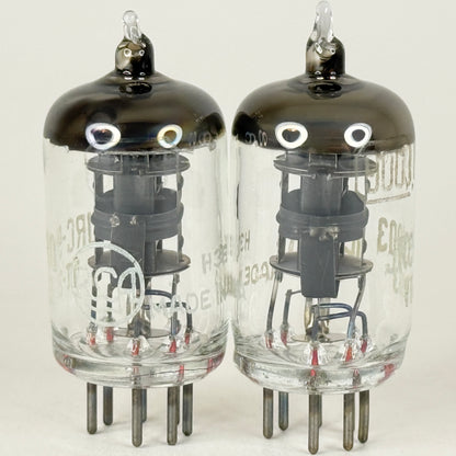 Tested Matched Pair 1944 RCA JRC 9003 Tubes VT-203 and Boxes Codes H3E (a)