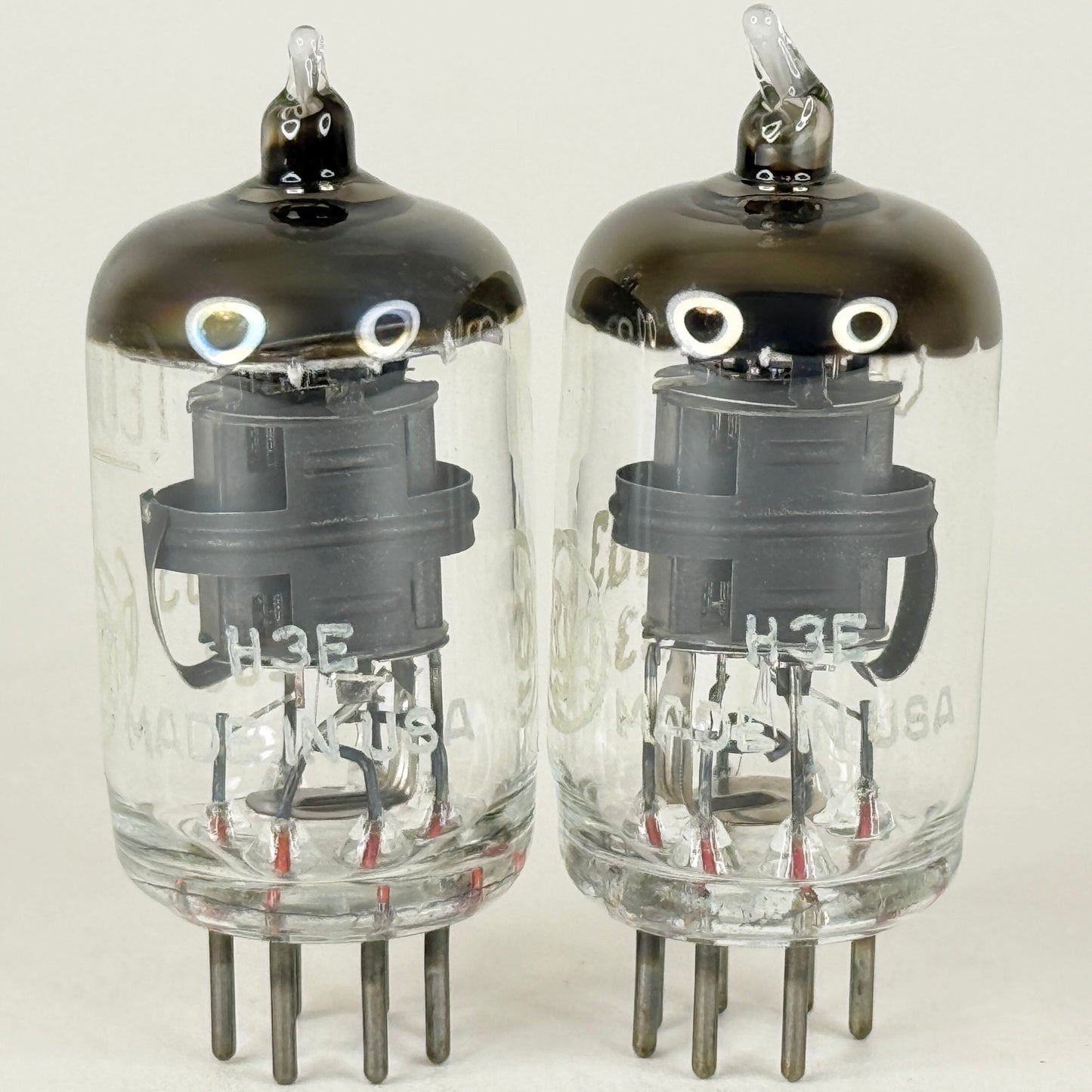 Tested Matched Pair 1944 RCA JRC 9003 Tubes VT-203 and Boxes Codes H3E (a)