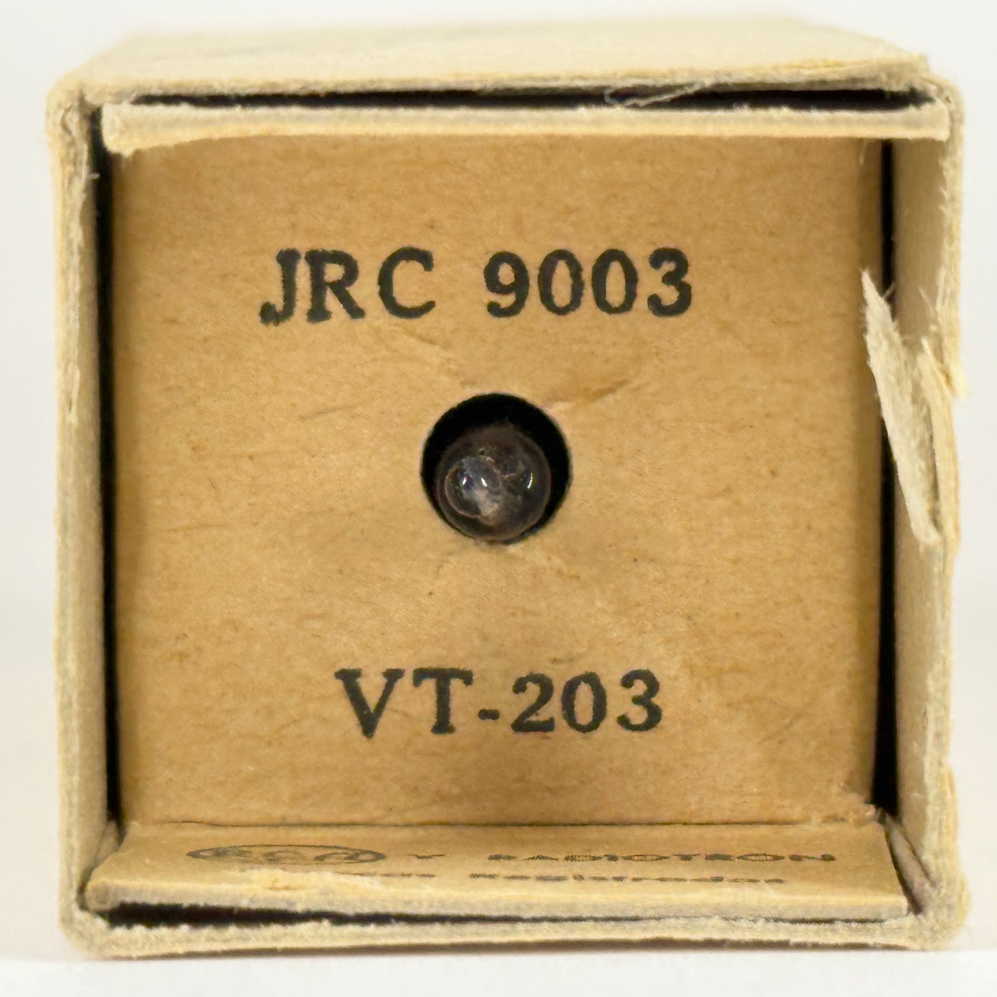 (1) Tested 1944 RCA JRC 9003 Tube Mil Spec VT-203 and Box Code H3E Pentode (c)