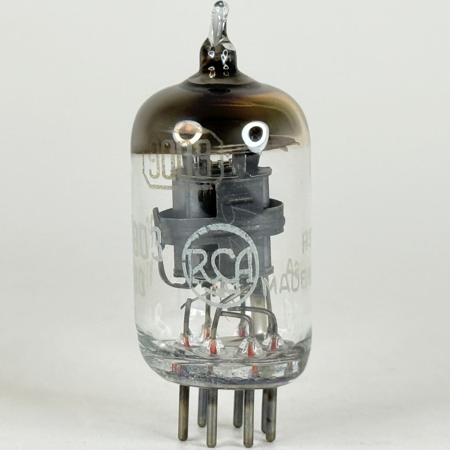 (1) Tested 1944 RCA JRC 9003 Tube Military VT-203 with Box Code H3E Pentode (d)