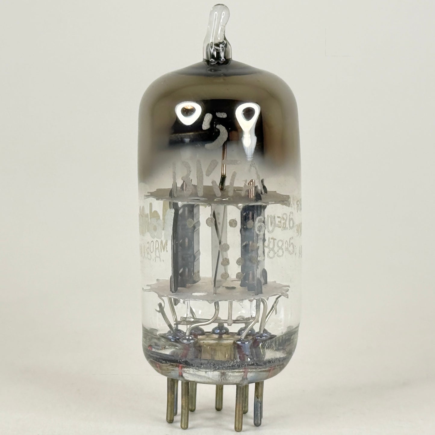 (1) Tested Admiral 5BK7A Tube Code 60-26 GE EIA 5BK7 A Double Triode Tube (b)
