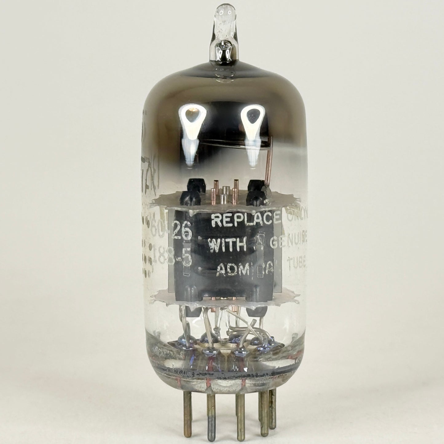 (1) Tested Admiral 5BK7A Tube Code 60-26 GE EIA 5BK7 A Double Triode Tube (b)