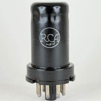 (1) Tested Very Strong RCA USN CRC 6SK7 Tube Mil-Spec Code K3E Pentode Tube