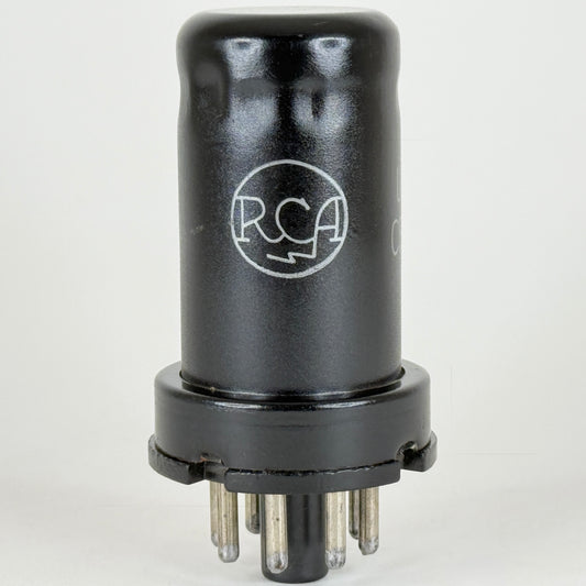 (1) Tested Very Strong RCA USN CRC 6SK7 Tube Mil-Spec Code K3E Pentode Tube