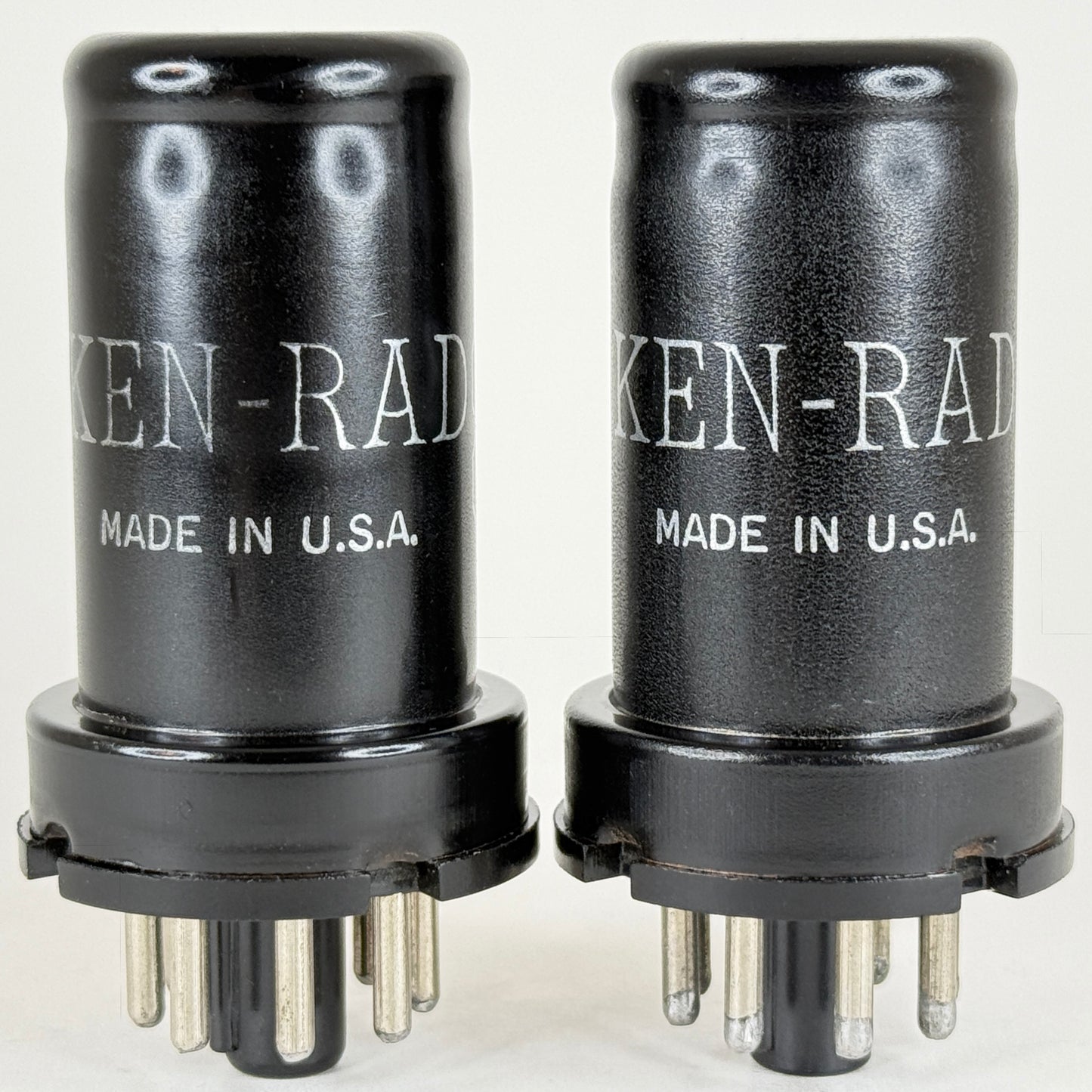 Tested Matched Pair Ken Rad 6SK7 Tubes VT-117 Date Codes L3 Pentode Tubes (a)