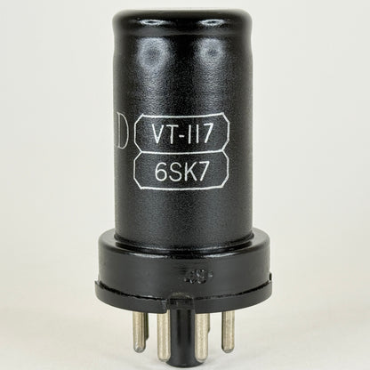 (1) Tested Very Strong Ken Rad 6SK7 Tube VT-117 Tube Date Code L3 Pentode (c)
