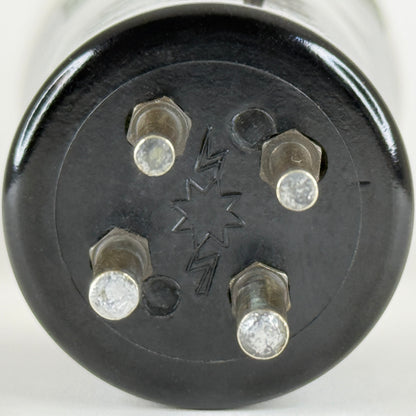 (1) Tested Gold Seal 201-A Tube Tipped Glass Globe 01A Tube with Brass Pins