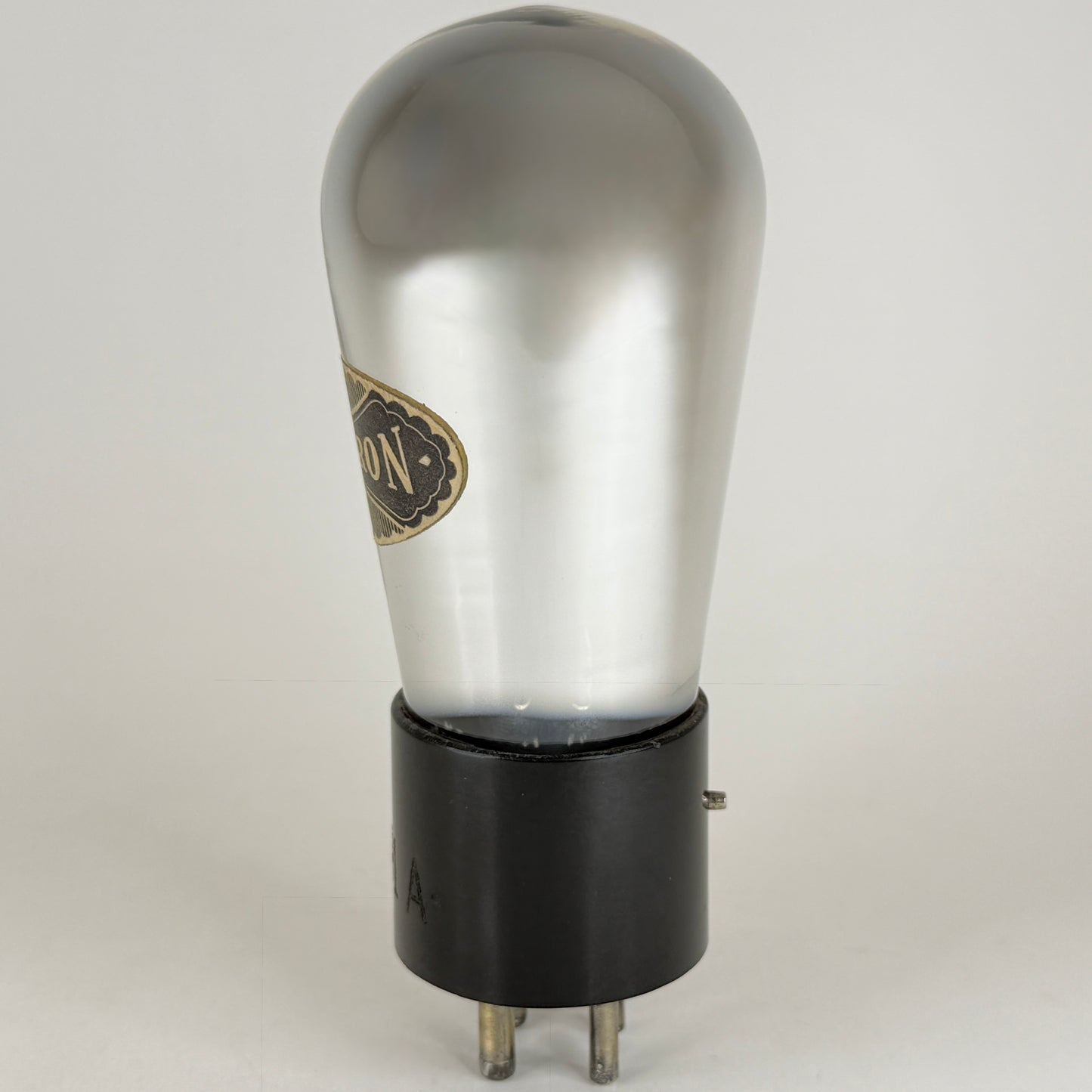 (1) Tested Sonatron X201A Tube Globe 01A Tube Engraved Base Triode Tube (b)