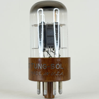 (1) Tested Balanced Tung Sol JAN CTL 6SL7WGT Tube Silver Letters Mil Spec 6SL7GT