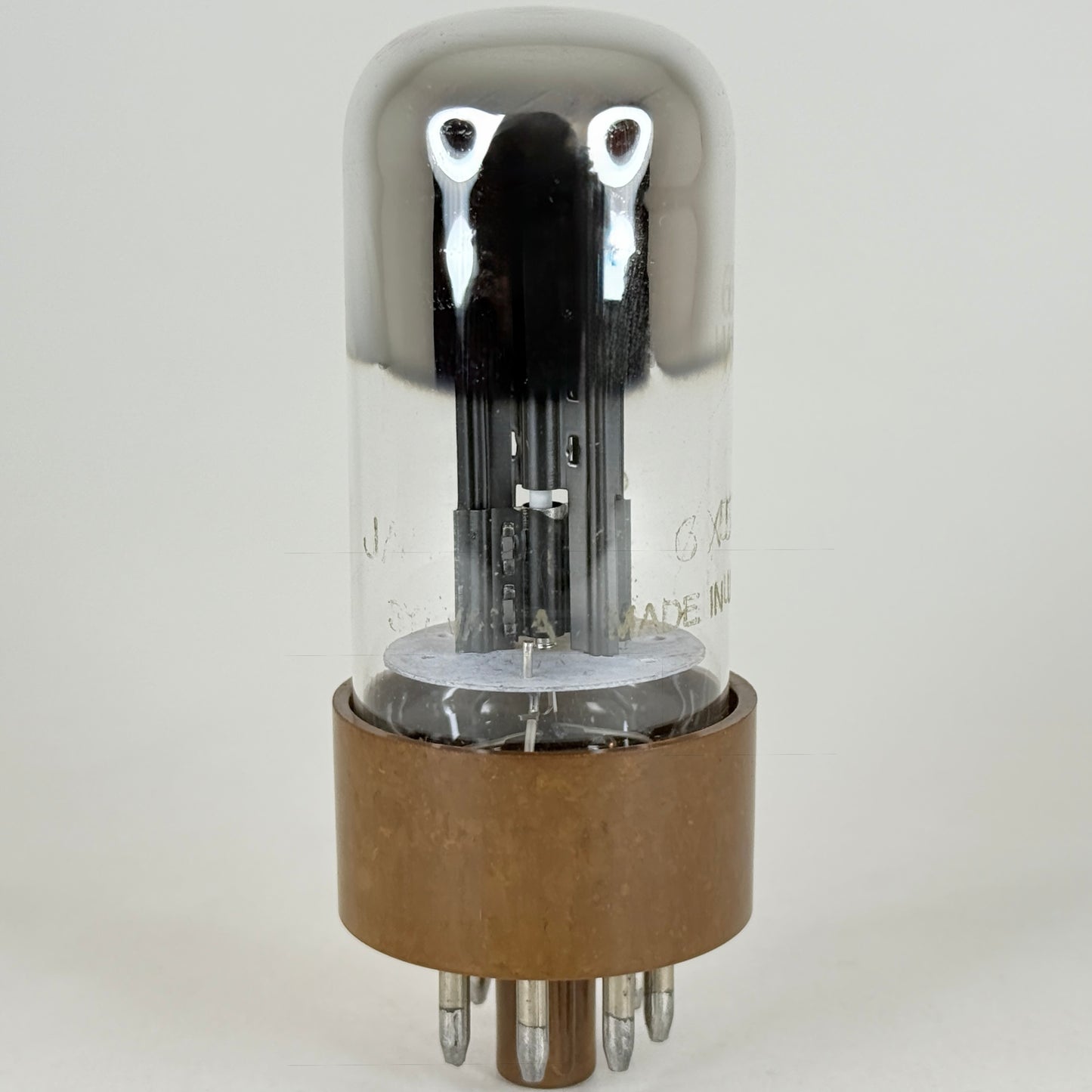 (1) Tested Sylvania JAN CHS 6X5WGT Tube Code 6145 Mil Spec 6X5 GT Rectifier Tube