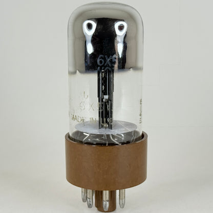 (1) Tested Sylvania JAN CHS 6X5WGT Tube Code 6145 Mil Spec 6X5 GT Rectifier Tube