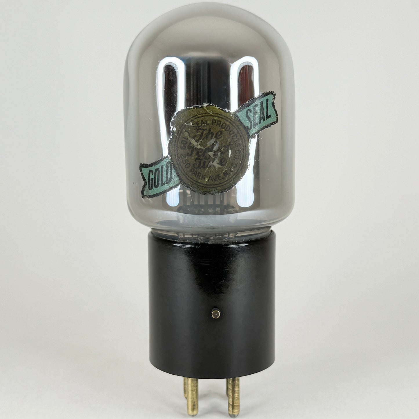 (1) Tested 1920s Gold Seal GSX-20 Tube 6 Volt Hy Mu Equivalent Daven MU-20
