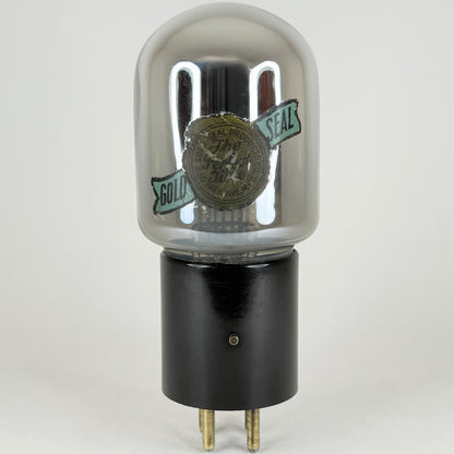 (1) Tested 1920s Gold Seal GSX-20 Tube 6 Volt Hy Mu Equivalent Daven MU-20