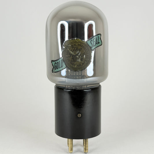 (1) Tested 1920s Gold Seal GSX-20 Tube 6 Volt Hy Mu Equivalent Daven MU-20