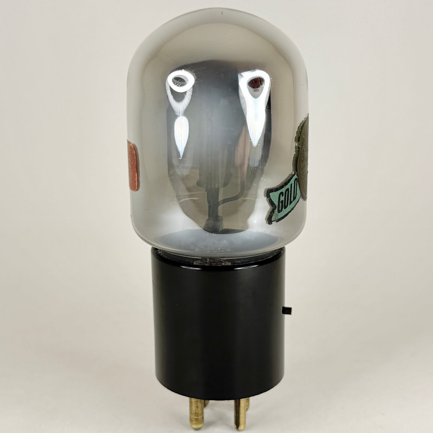 (1) Tested 1920s Gold Seal GSX-20 Tube 6 Volt Hy Mu Equivalent Daven MU-20