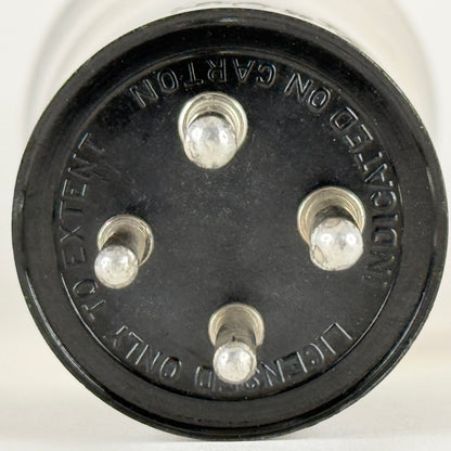 (1) Tested RCA Radiotron UX 201-A Tube Type 01A Tube Engraved Base Globe Tube
