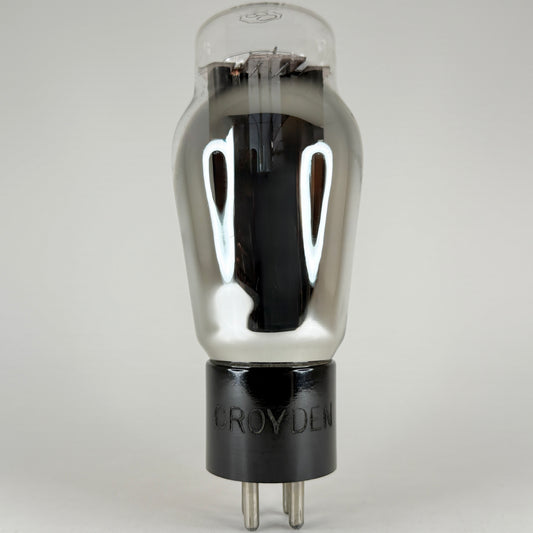 (1) Tested Croyden Type 80 Tube Tall Shoulder Black Plates Hanging Filament Tube