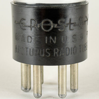 (1) Tested Crosley by Arcturus Type 58 Tube Engraved Base Remote Cutoff Pentode