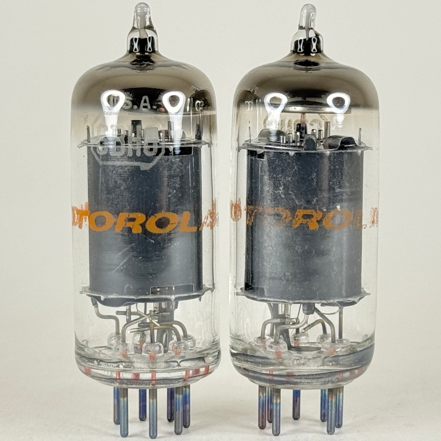 Tested Matched Pair Motorola 6BH6 Tubes with Boxes Codes 69-48 Pentode (b)