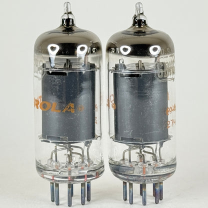 Tested Matched Pair Motorola 6BH6 Tubes with Boxes Codes 69-48 Pentode (b)