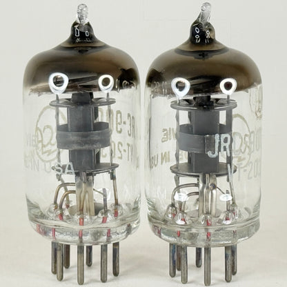 Tested Matched Pair 1945 RCA JRC 9003 Tubes VT-203 with Boxes Codes VIE (a)