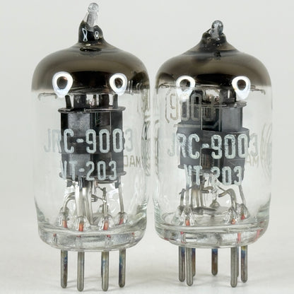Tested Matched Pair 1945 RCA JRC 9003 Tubes & Boxes VIE Mil Spec VT-203 (c)